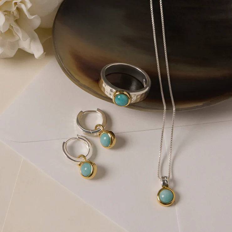 Solace 2-Tone Amazonite Necklace