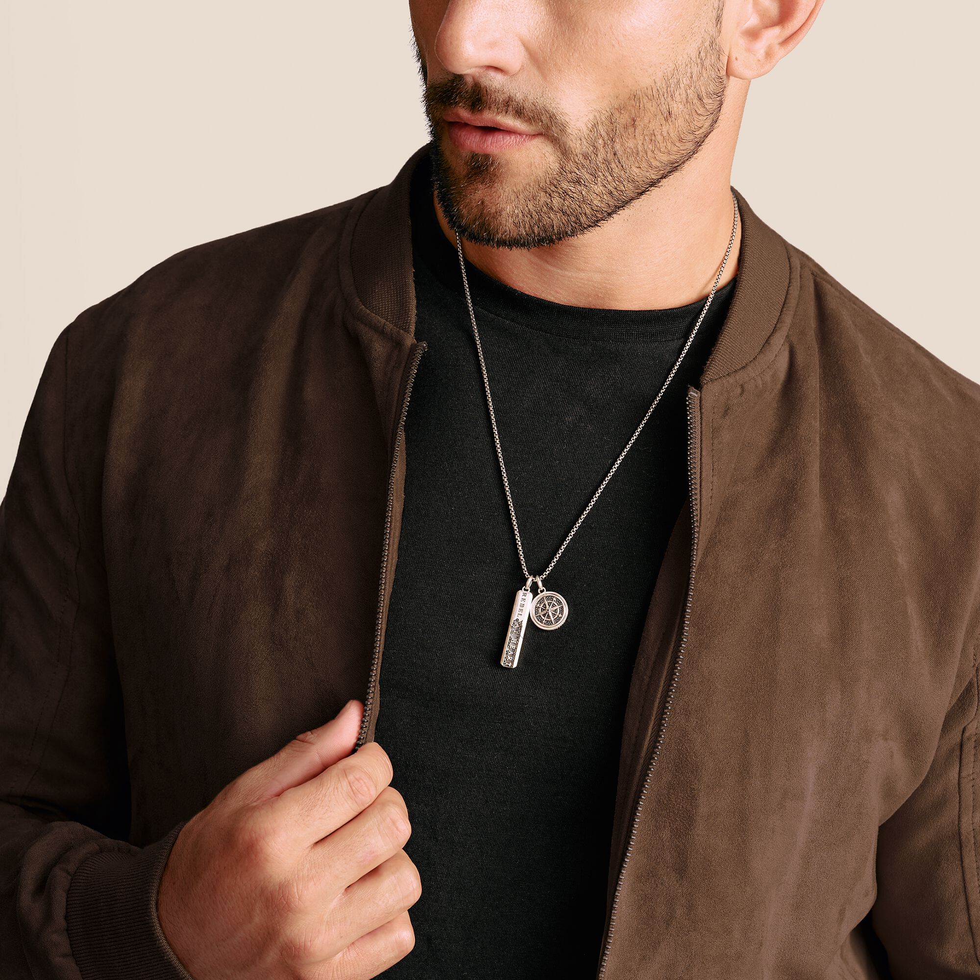 THOMAS SABO Compass Pendant Rebel Icons