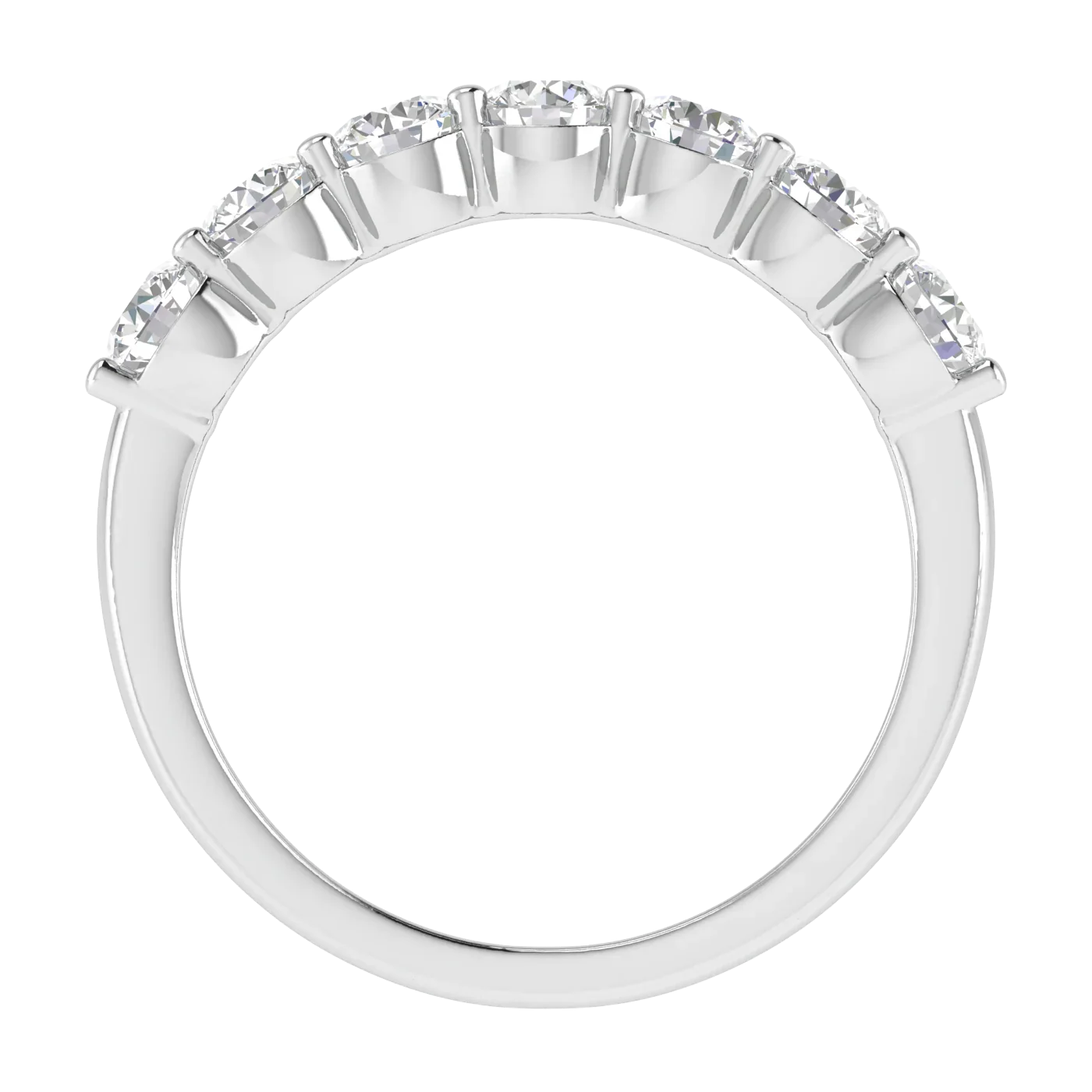 Diamond Fashion Ring with 1.00ct Diamonds in 18K White Gold