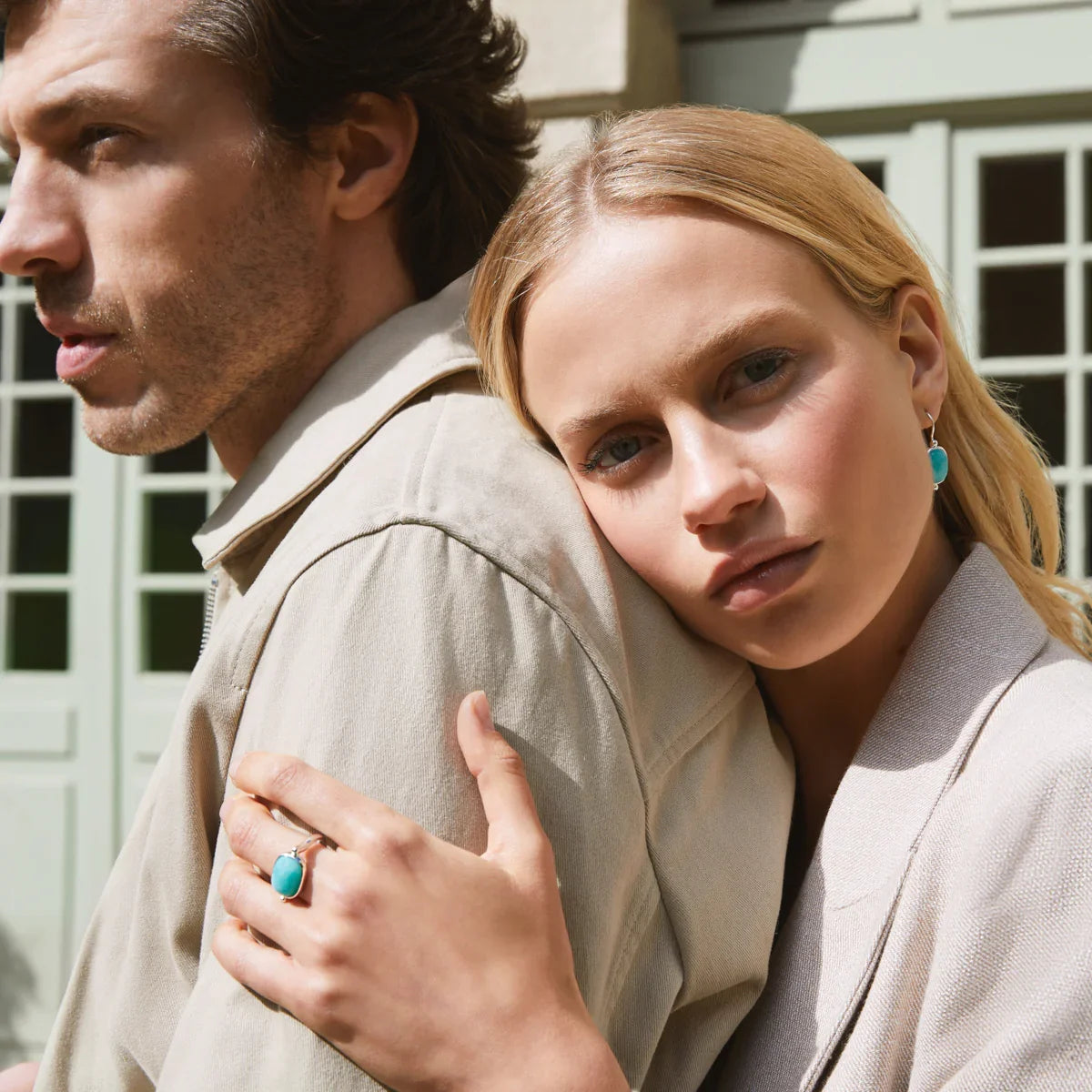 NAJO Fleur Amazonite Ring