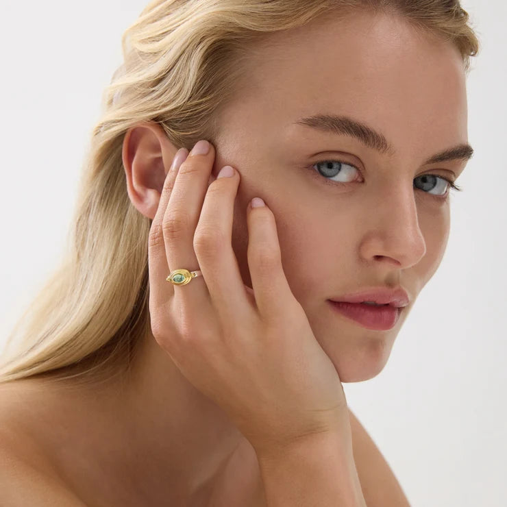 Horizon Blue Topaz Ring