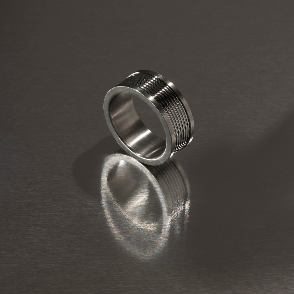 NAJO Rocca Men’s Stainless Steel Ring