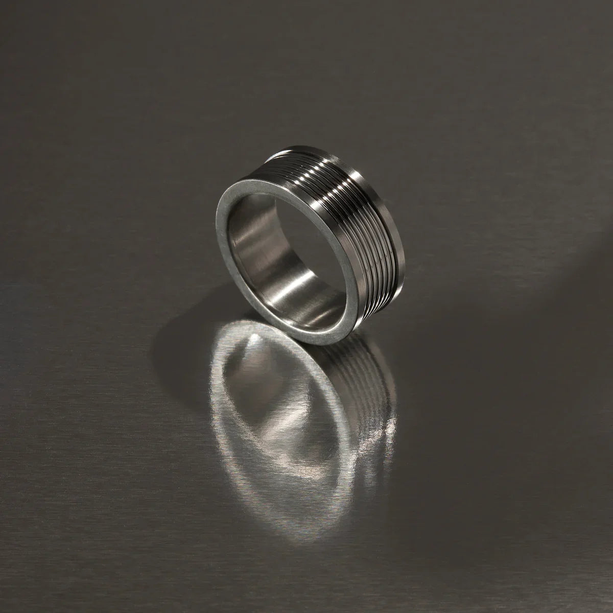 NAJO Rocca Men’s Stainless Steel Ring