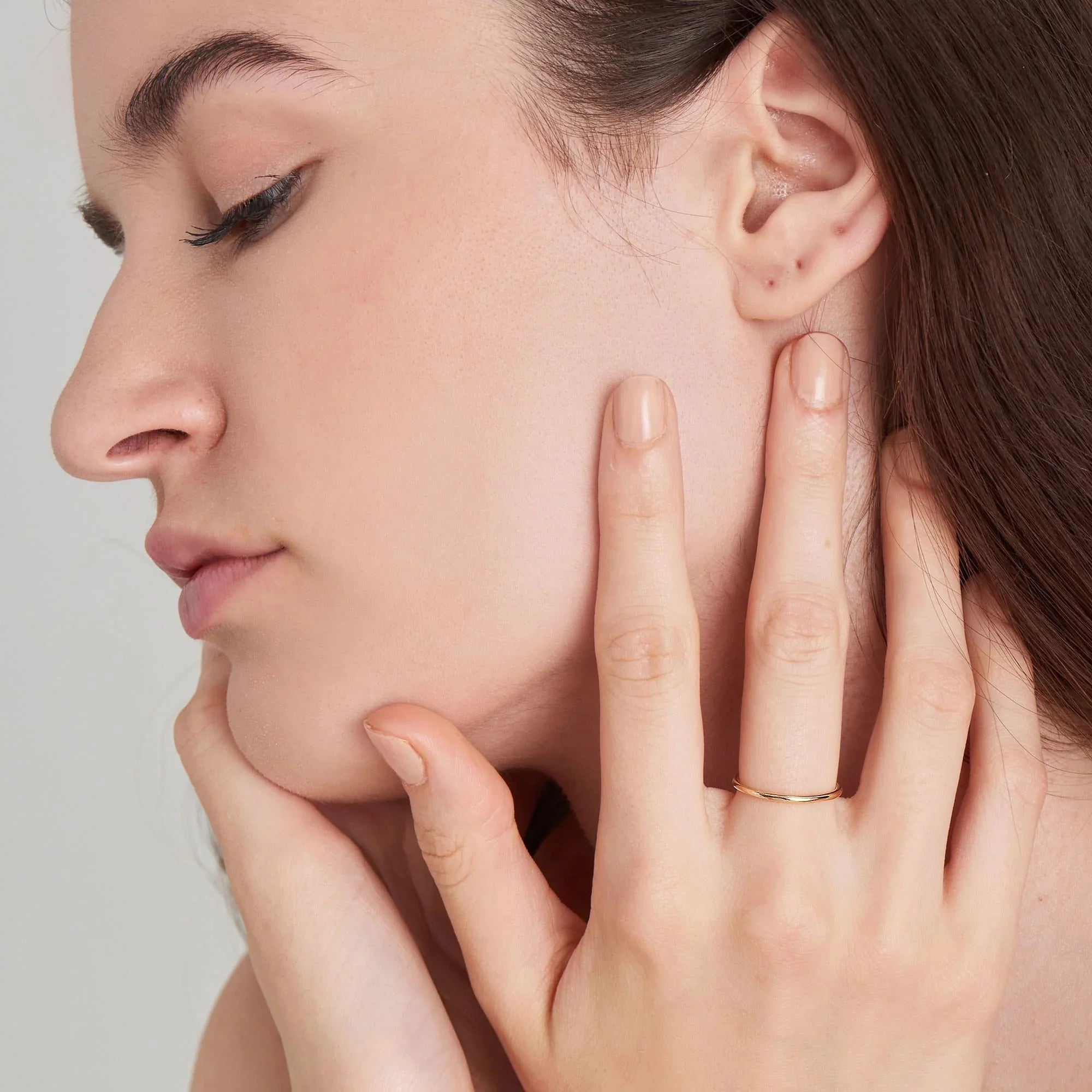 Ania Haie 14ct Gold Solid Band Ring