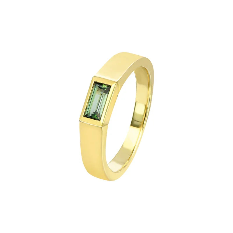 Australian Sapphire Avery Ring with Teal Sapphire