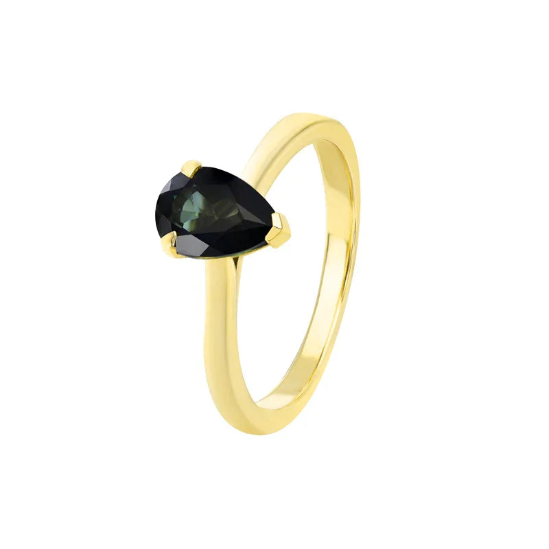 Australian Sapphire Maira Ring with Blue Sapphire