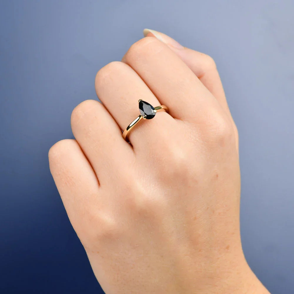 Australian Sapphire Maira Ring with Blue Sapphire