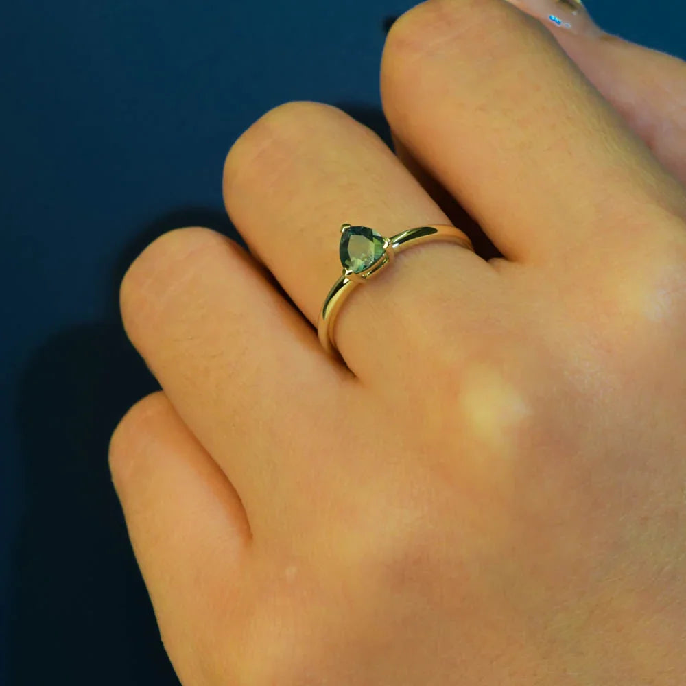 Australian Sapphire Maira Ring with Blue Sapphire