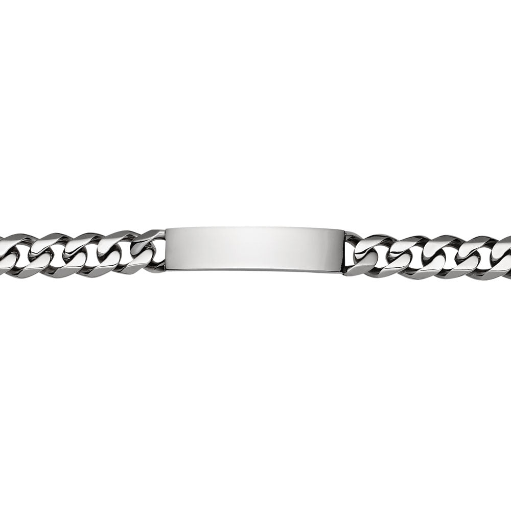 Stainless steel ID bracelet