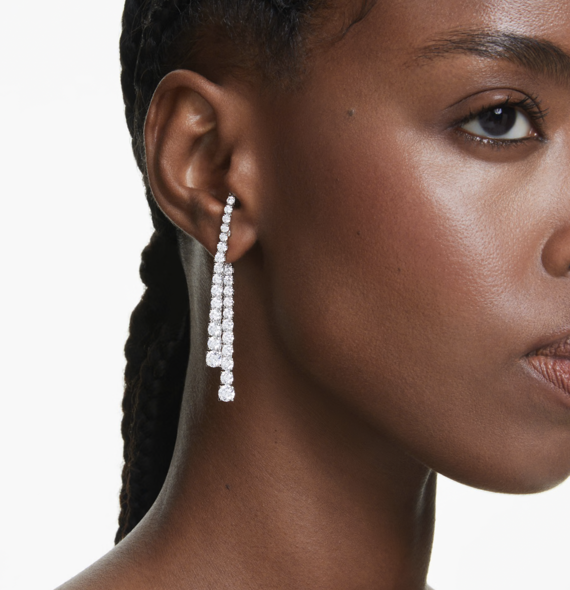 Matrix drop earrings