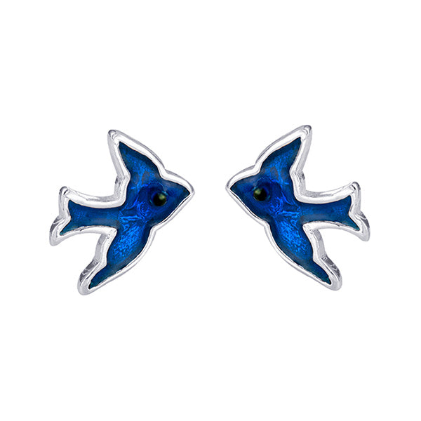 Blue Bird Studs - Nangar Gems