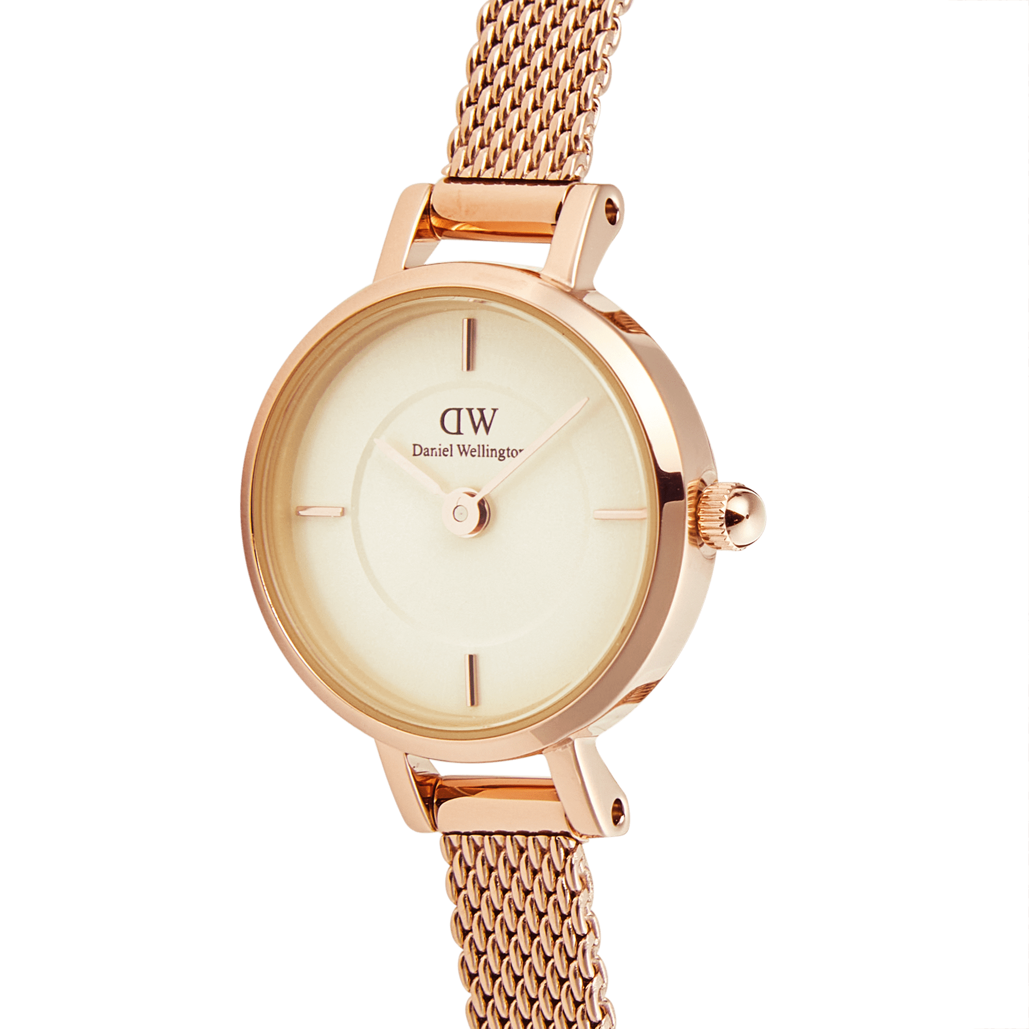 Daniel Wellington Petite Mini Champagne Melrose Watch 19mm