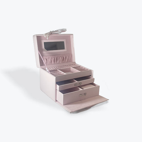 Large Jewellery Box With Travel Case
