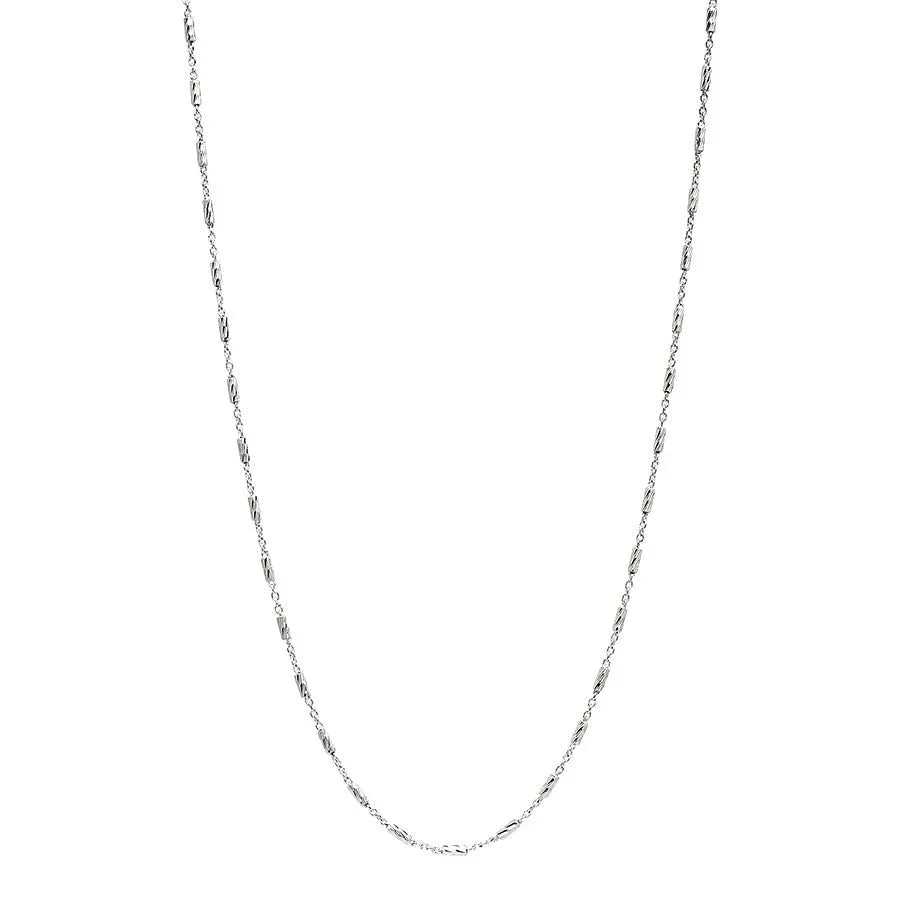 NAJO Equilibrium Silver Chain Necklace (60cm+ext)