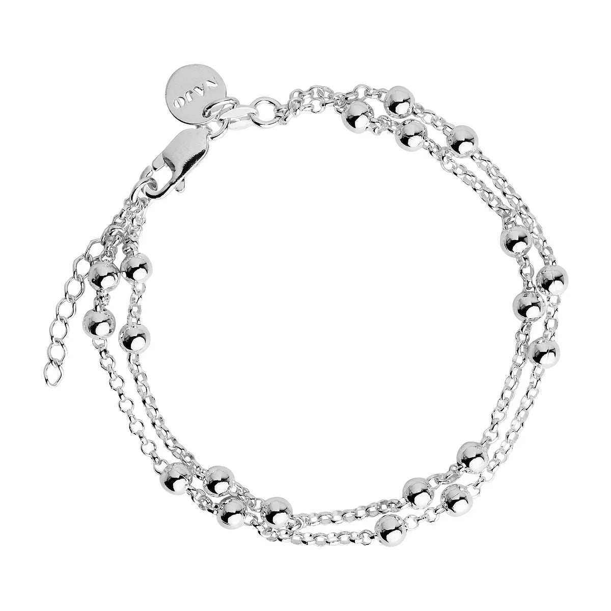 NAJO Mattina Silver Bracelet (19cm + ext)