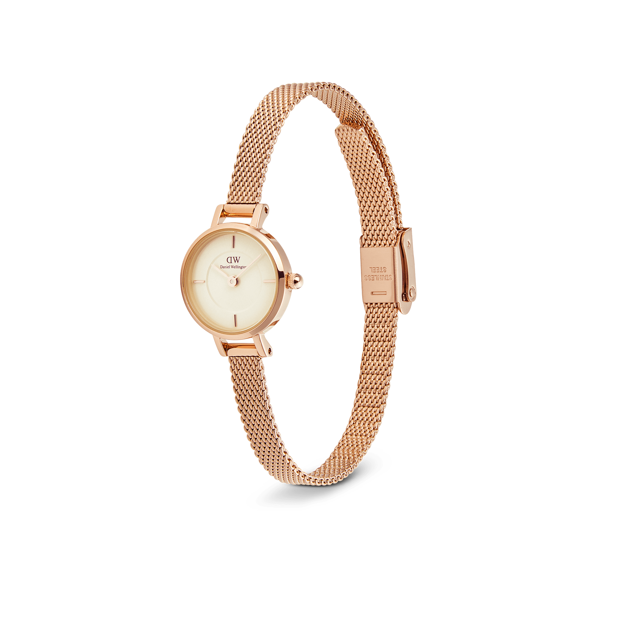 Daniel Wellington Petite Mini Champagne Melrose Watch 19mm