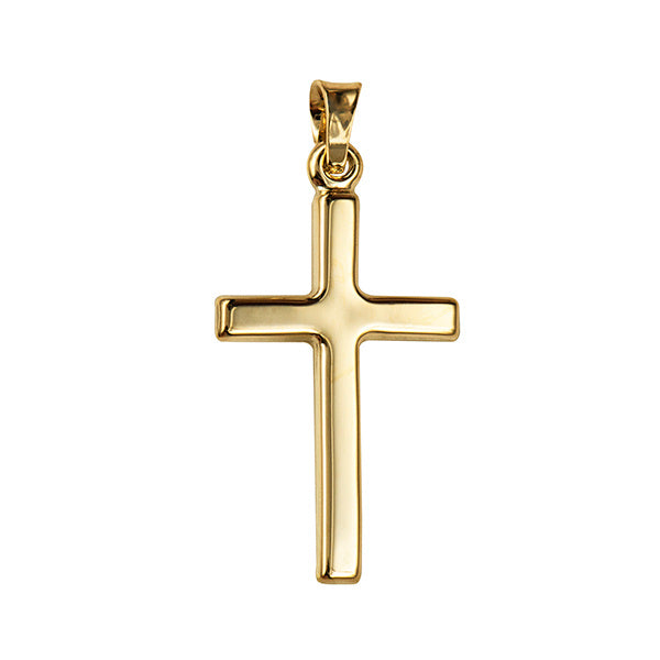 9ct Plain Cross - Nangar Gems