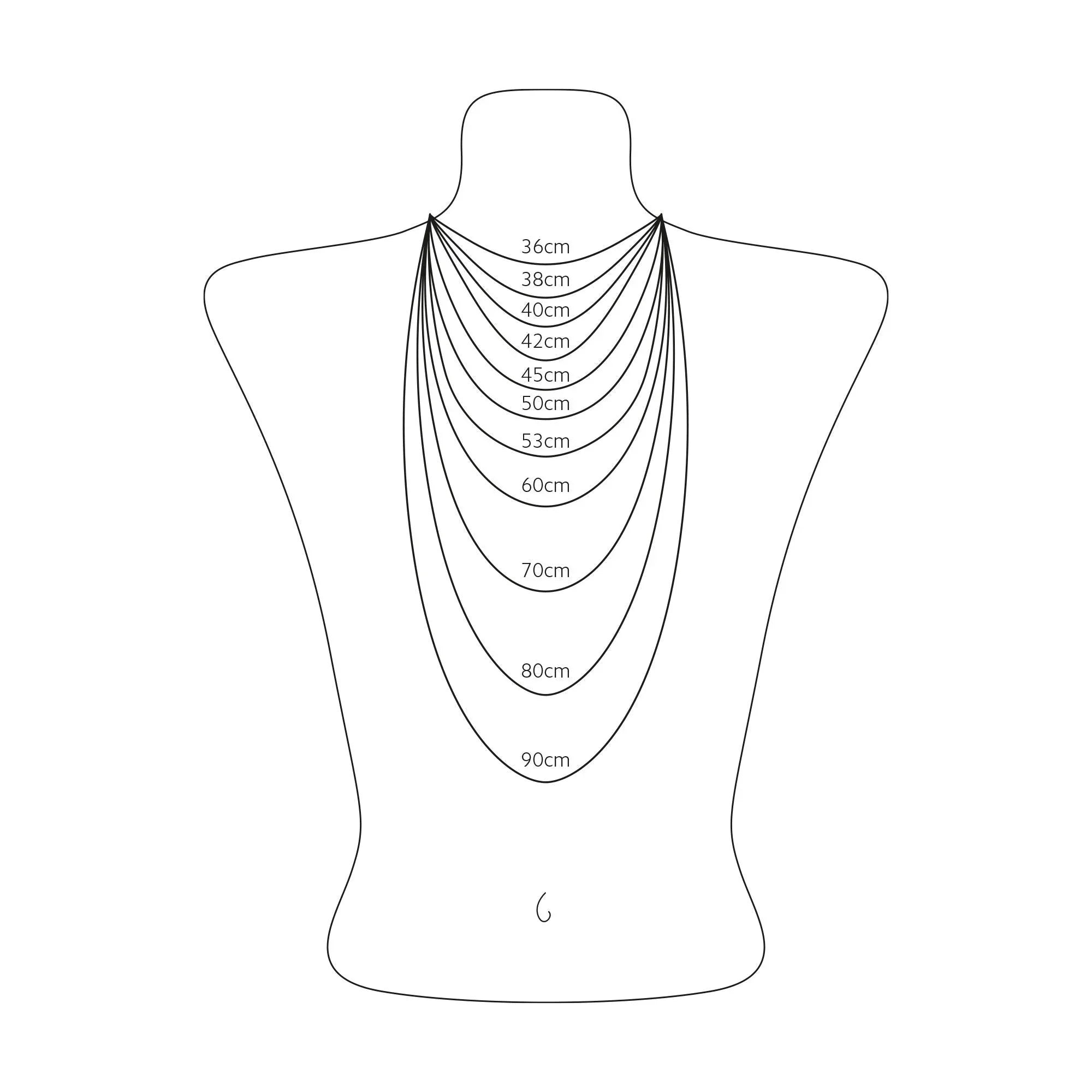 THOMAS SABO Necklace with letter pendant A and white zirconia - silver
