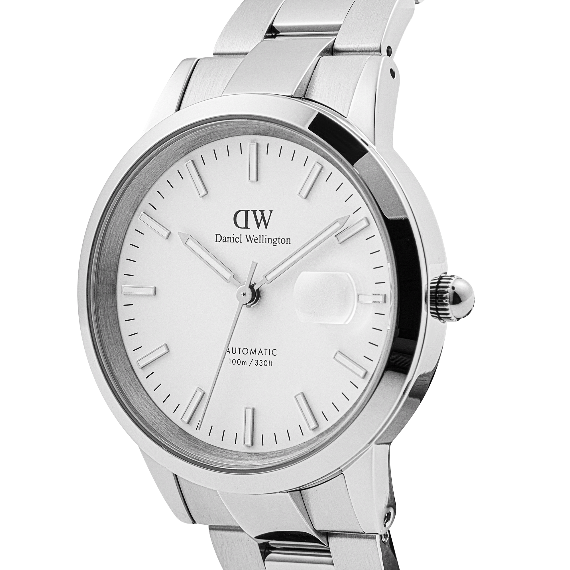 Daniel Wellington Iconic Link Automatic Silver Watch