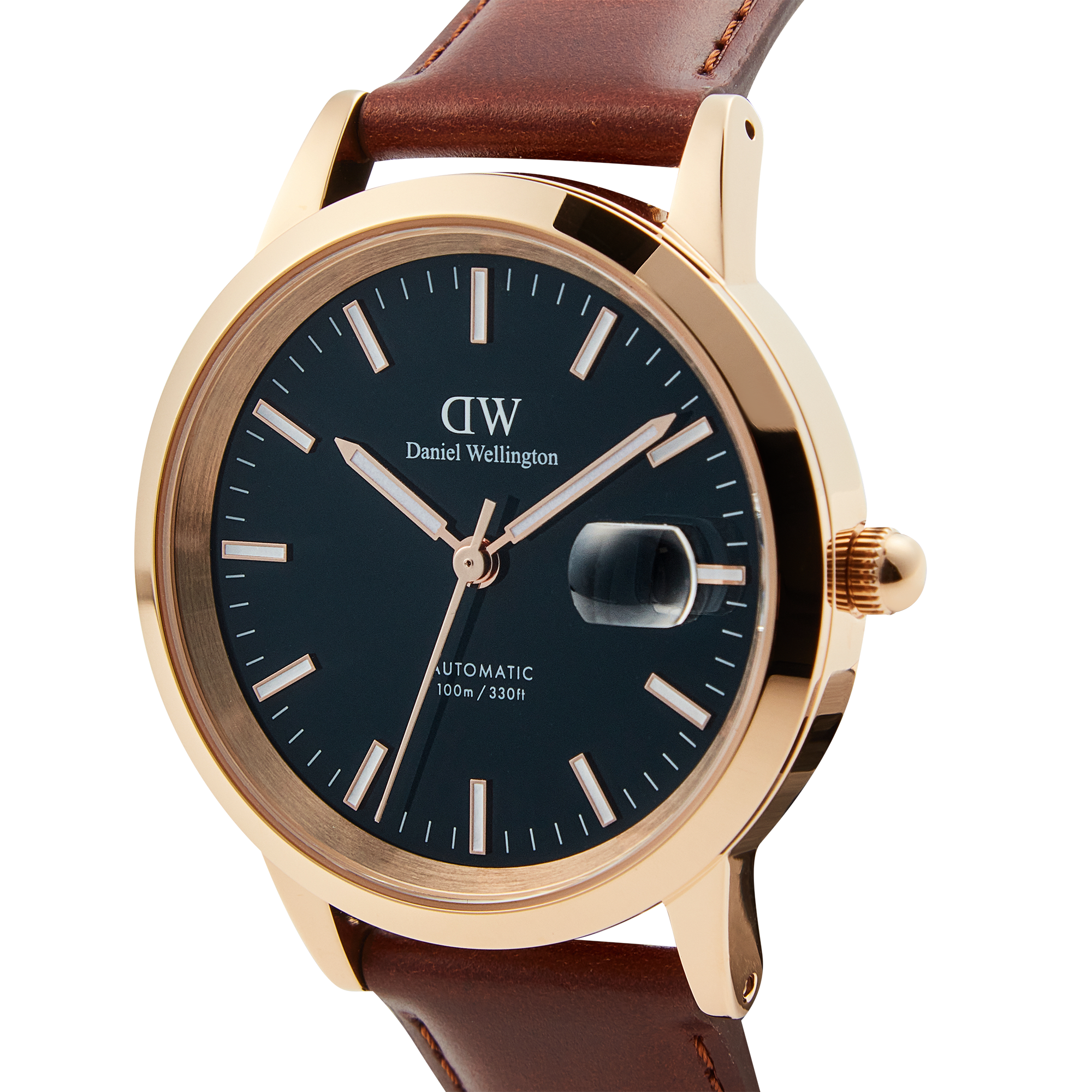 Daniel Wellington Iconic St Mawes Automatic Rose Gold Watch