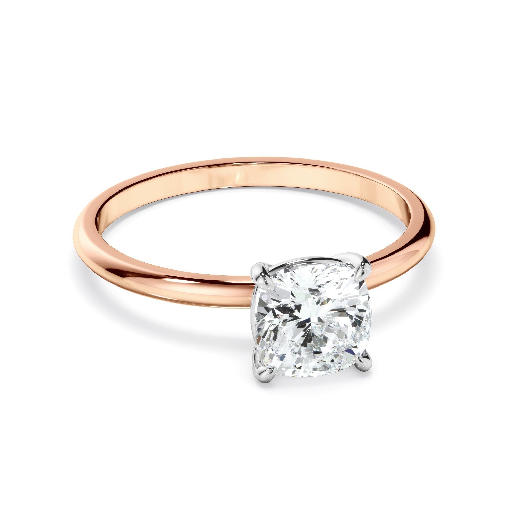 [TEST] Cushion Cut Diamond Solitaire Engagement Ring