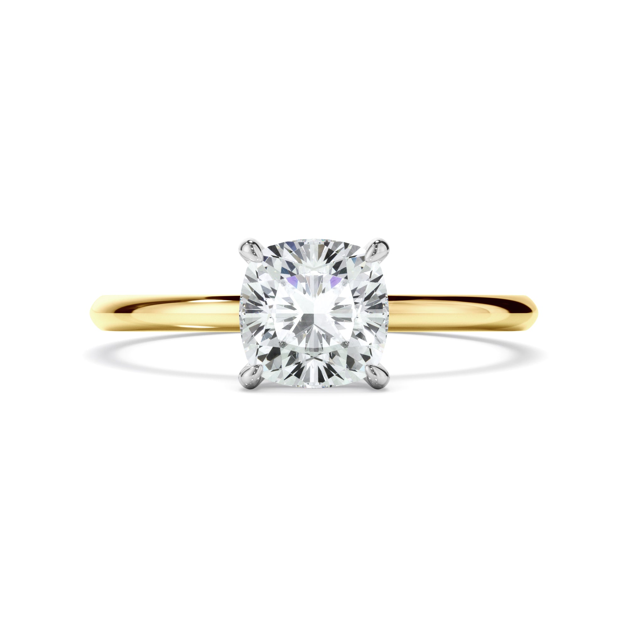 [TEST] Cushion Cut Diamond Solitaire Engagement Ring