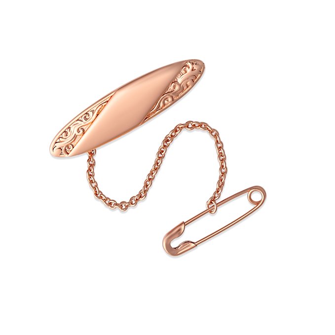 Tristan Embossed Childrens Brooch