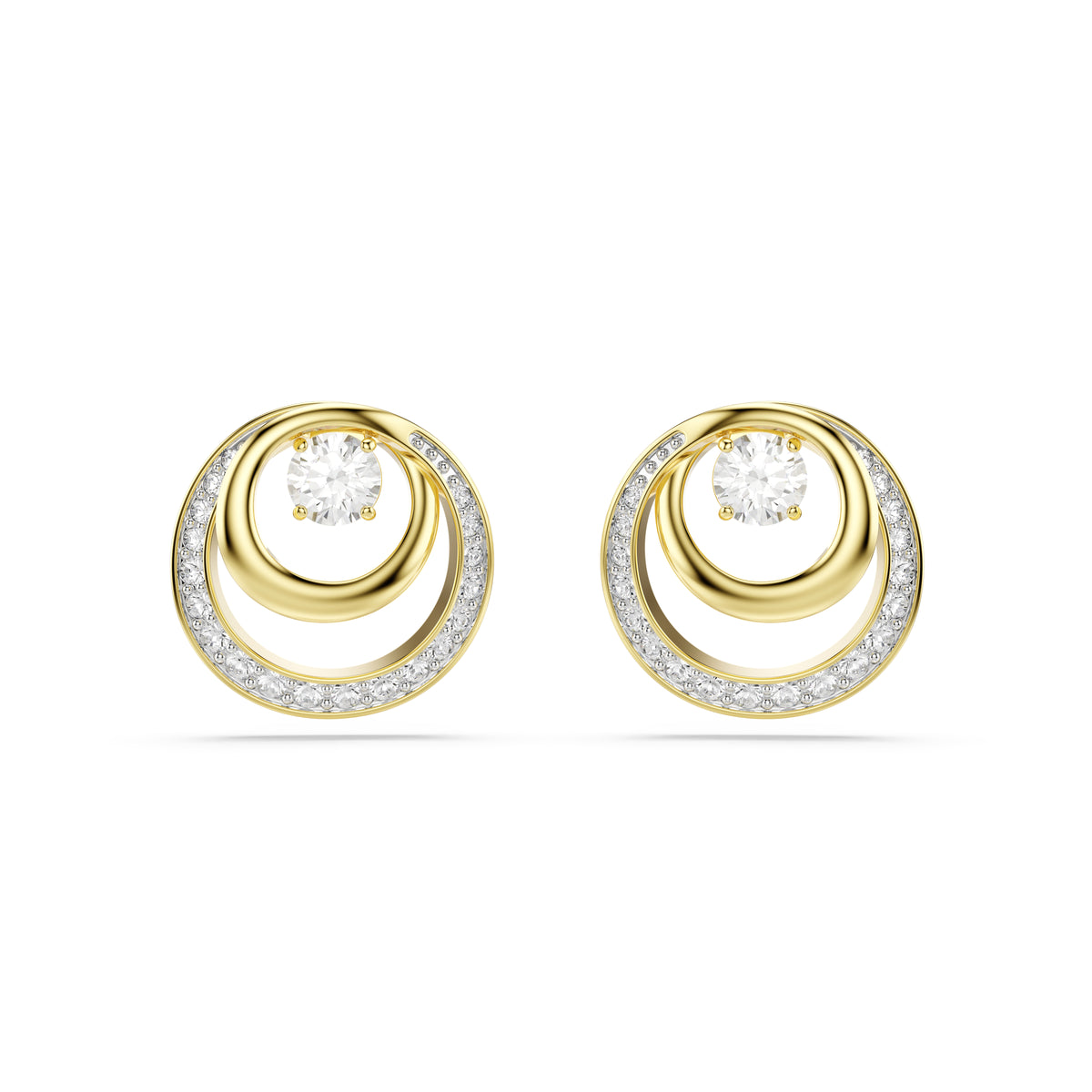 Hyperbola stud earrings