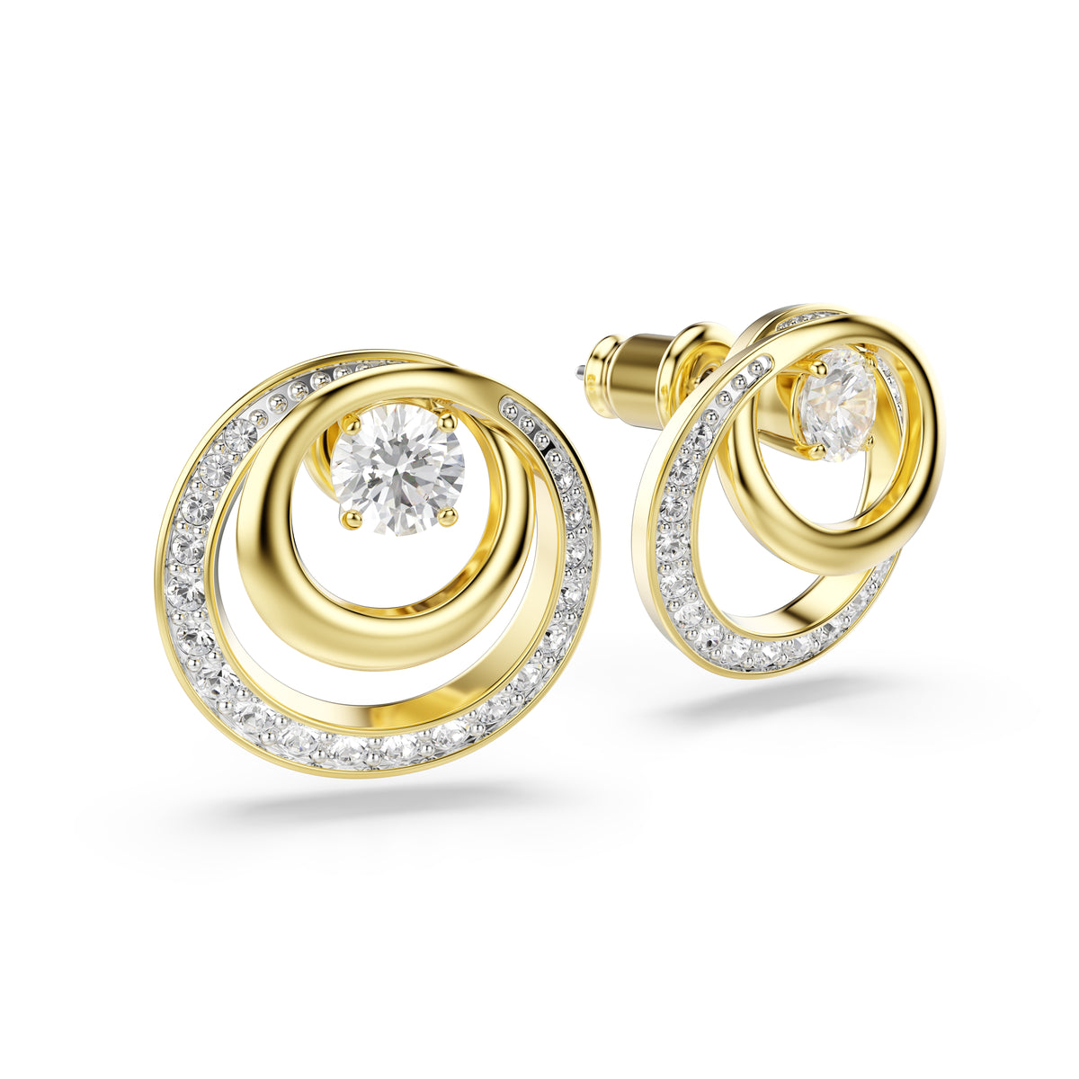 Hyperbola stud earrings