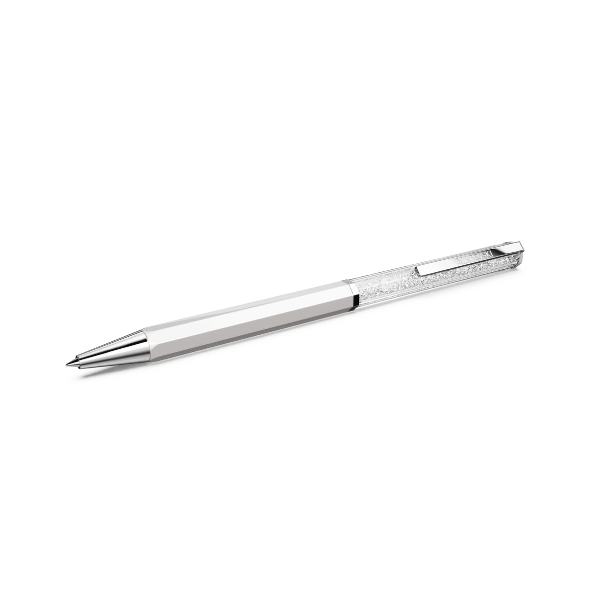 Crystalline ballpoint pen