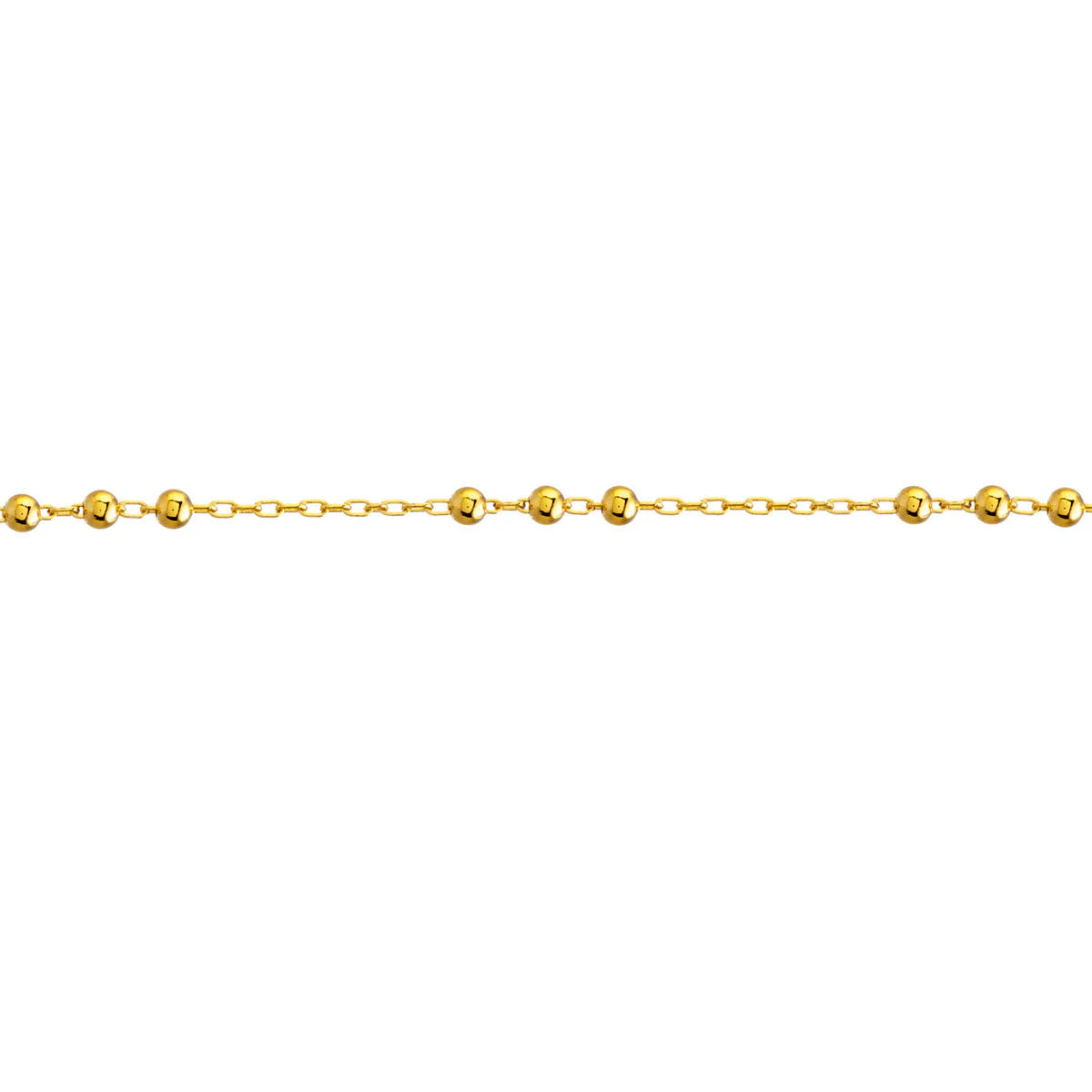 Beaded Chain Anklet