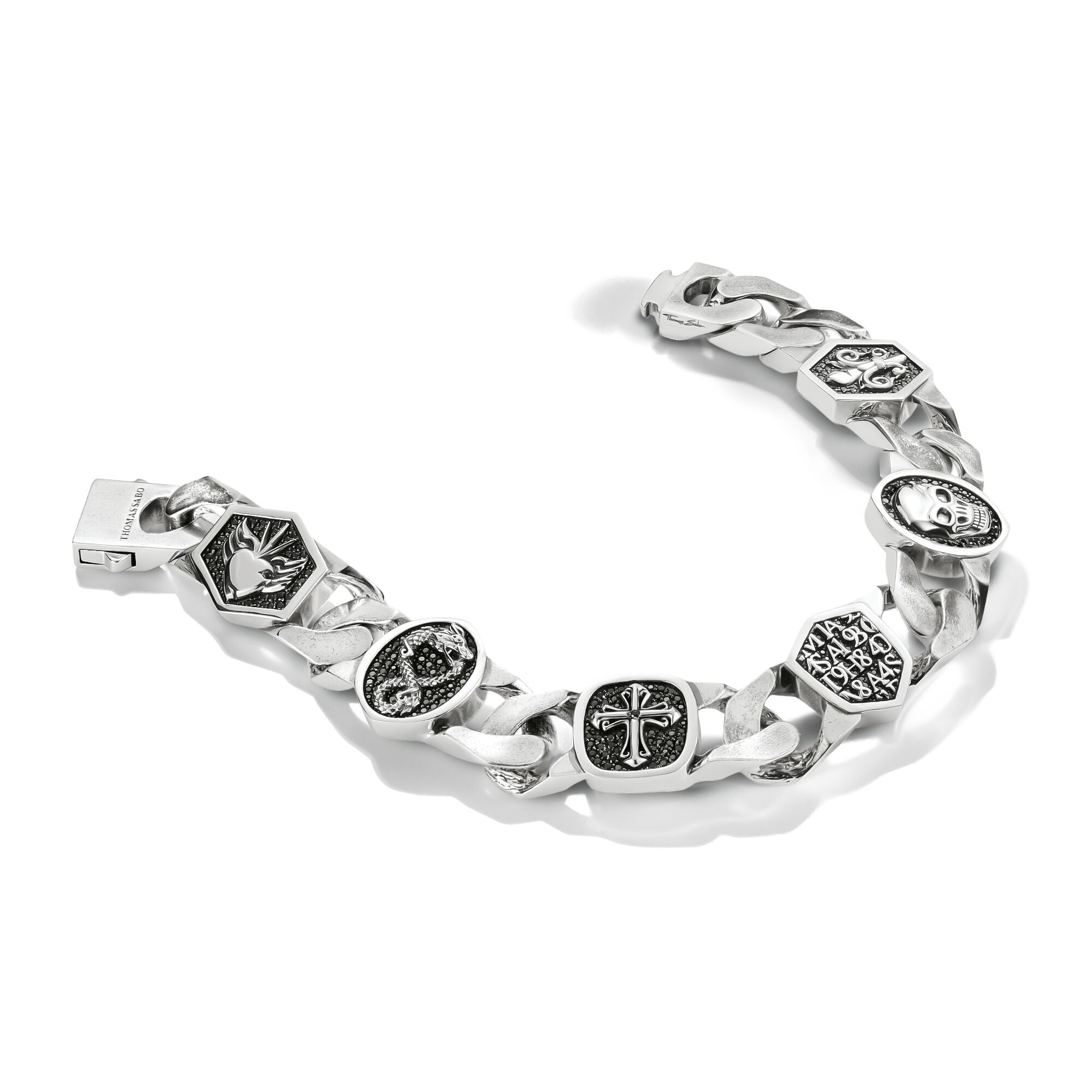 THOMAS SABO Skull Bracelet Rebel Icons