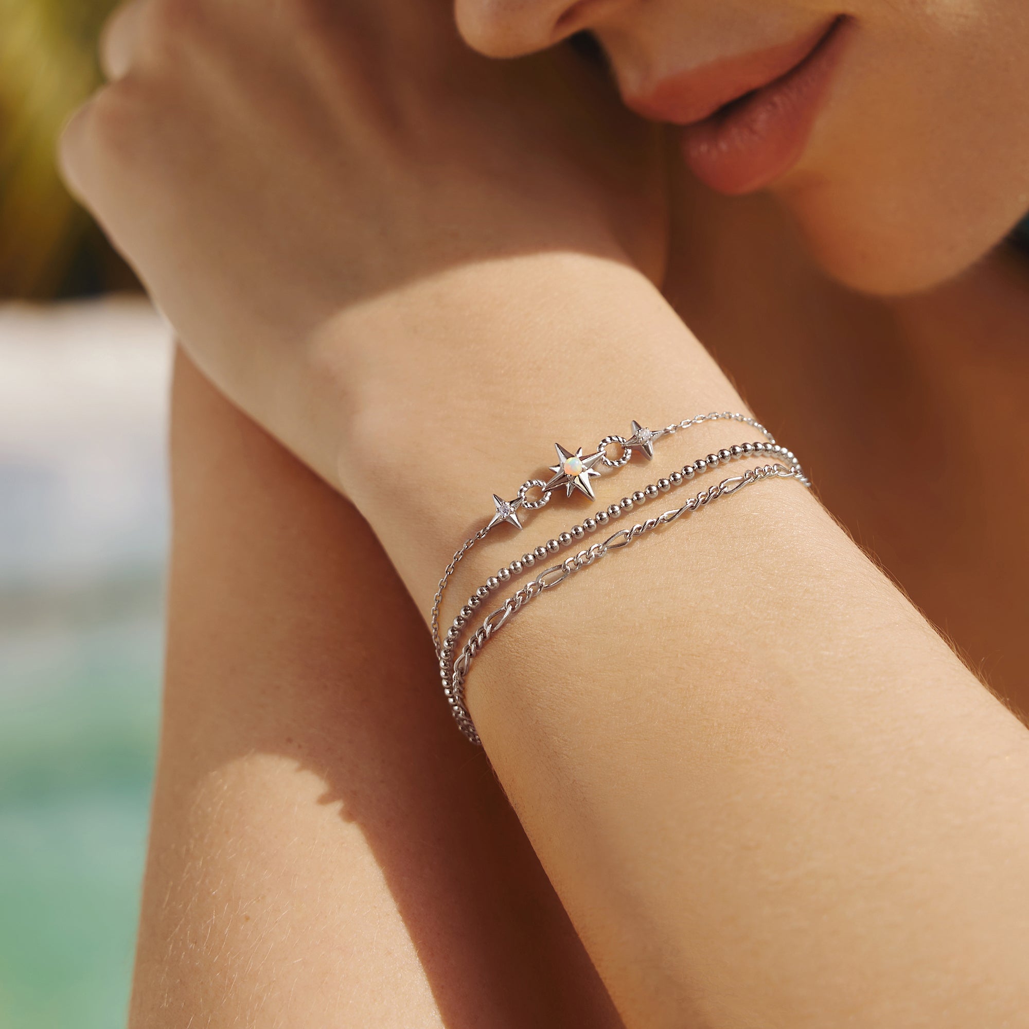 Ania Haie Silver Beaded Bracelet