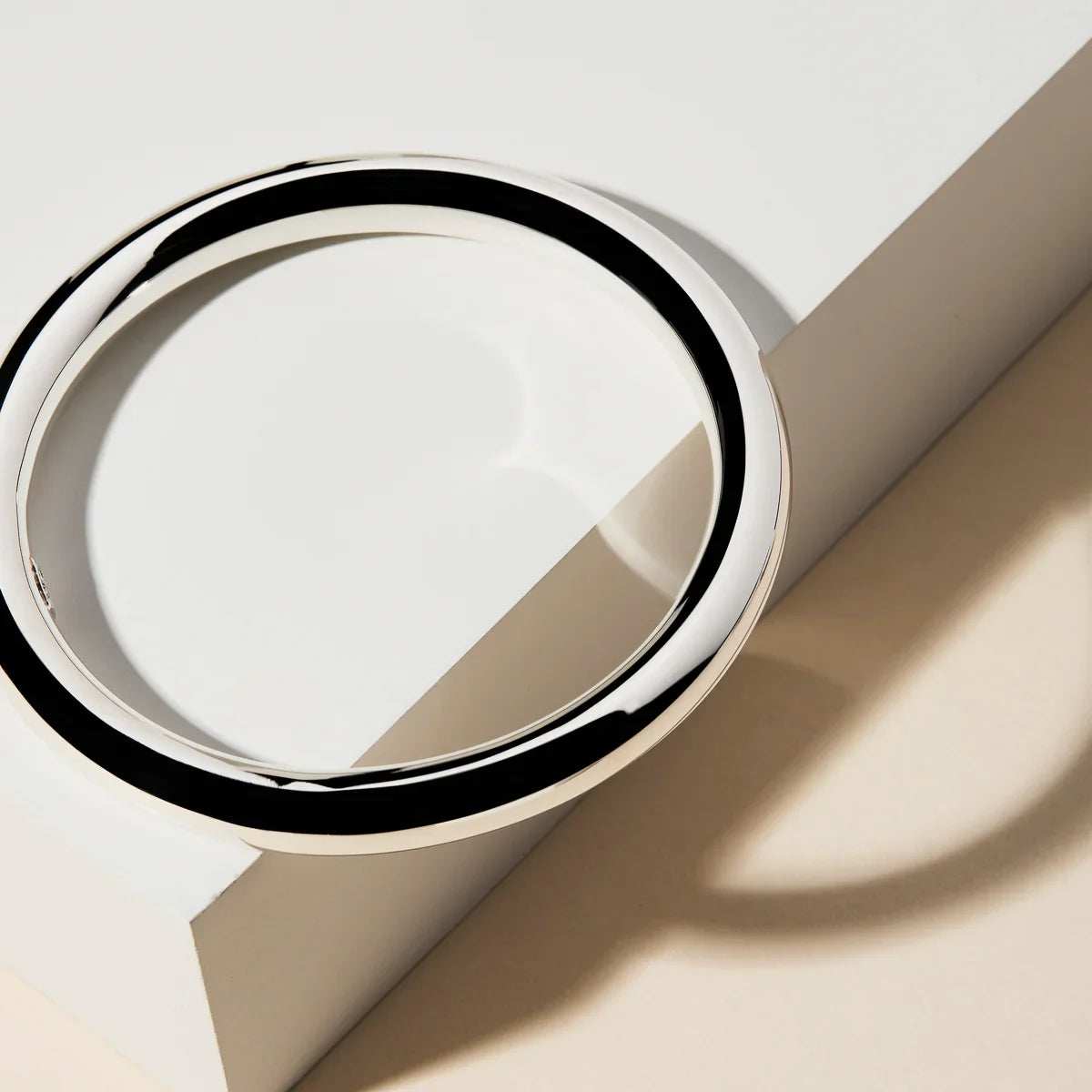 NAJO 8mm Silver Golf Bangle