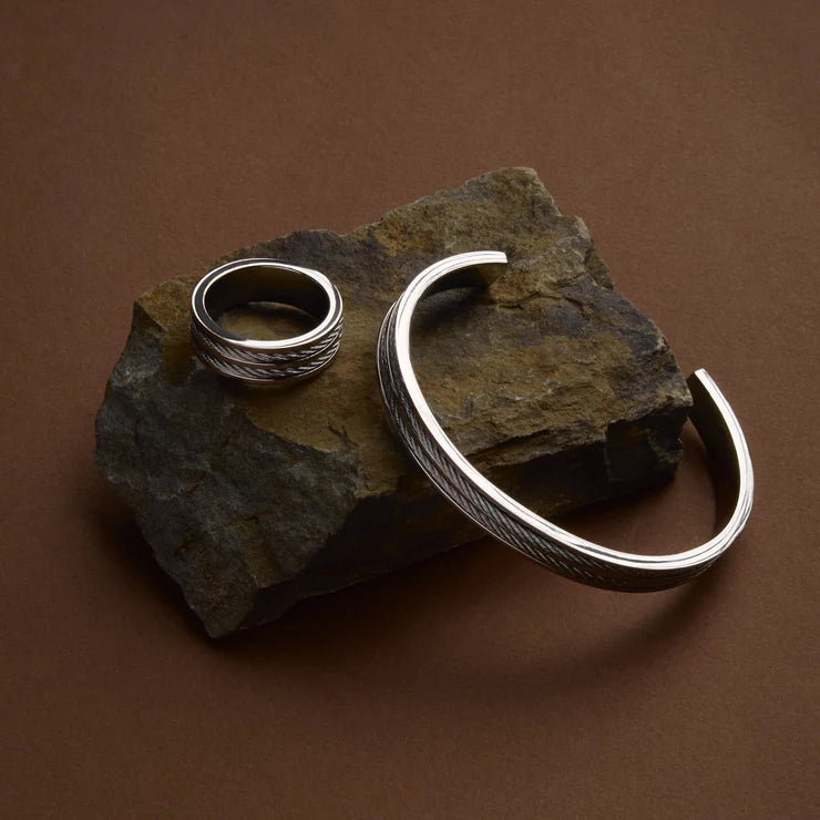 Dusk Men's Steel Cuff