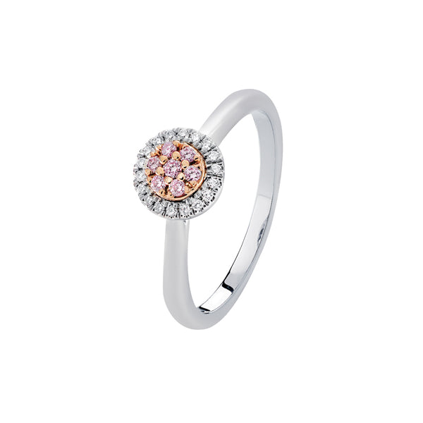 Blush Pink Diamonds Eloise Ring BPRRDCPB0301