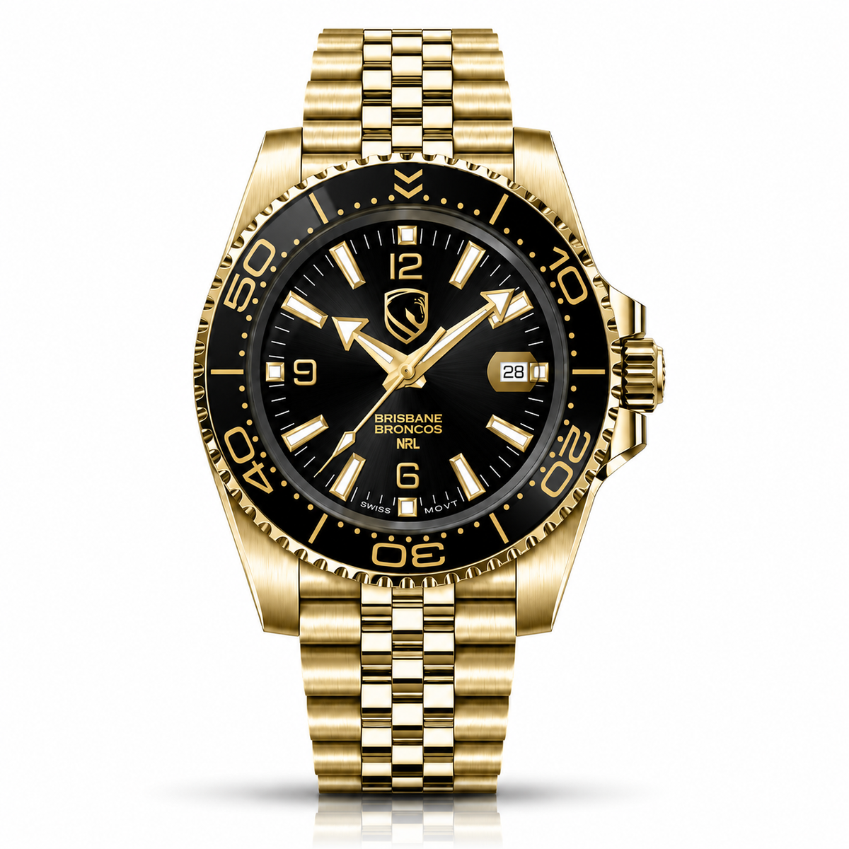 Brisbane Broncos Clubmaster Victory — Official NRL Licensed Watch