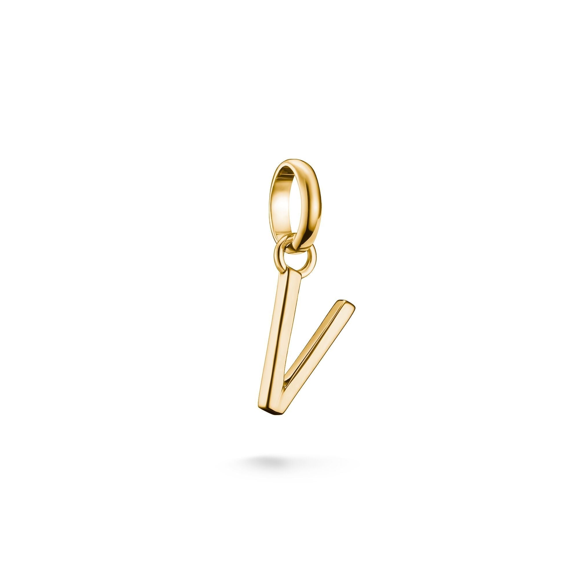 THOMAS SABO Connect Charm letter V Gold