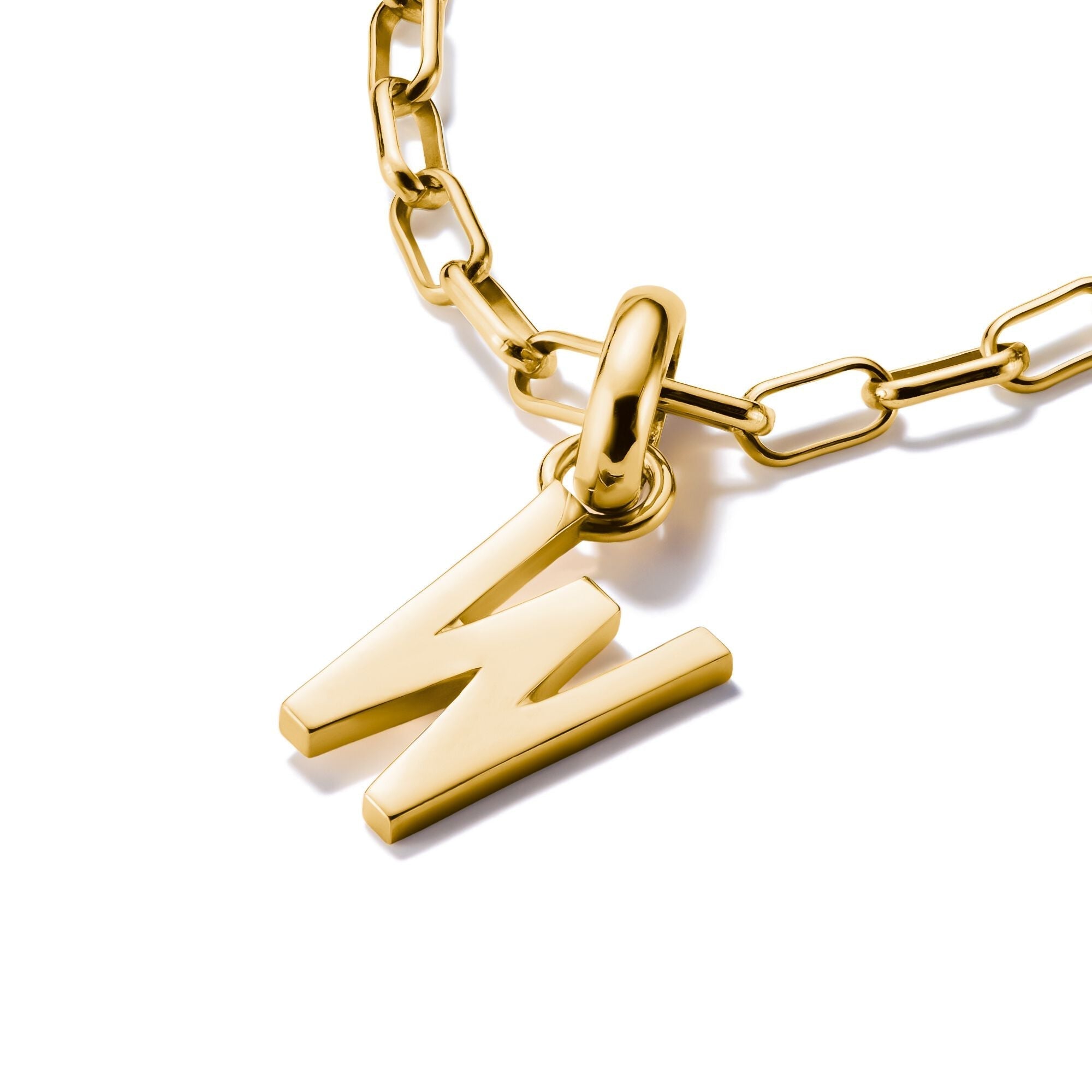 THOMAS SABO Connect Charm letter W Gold