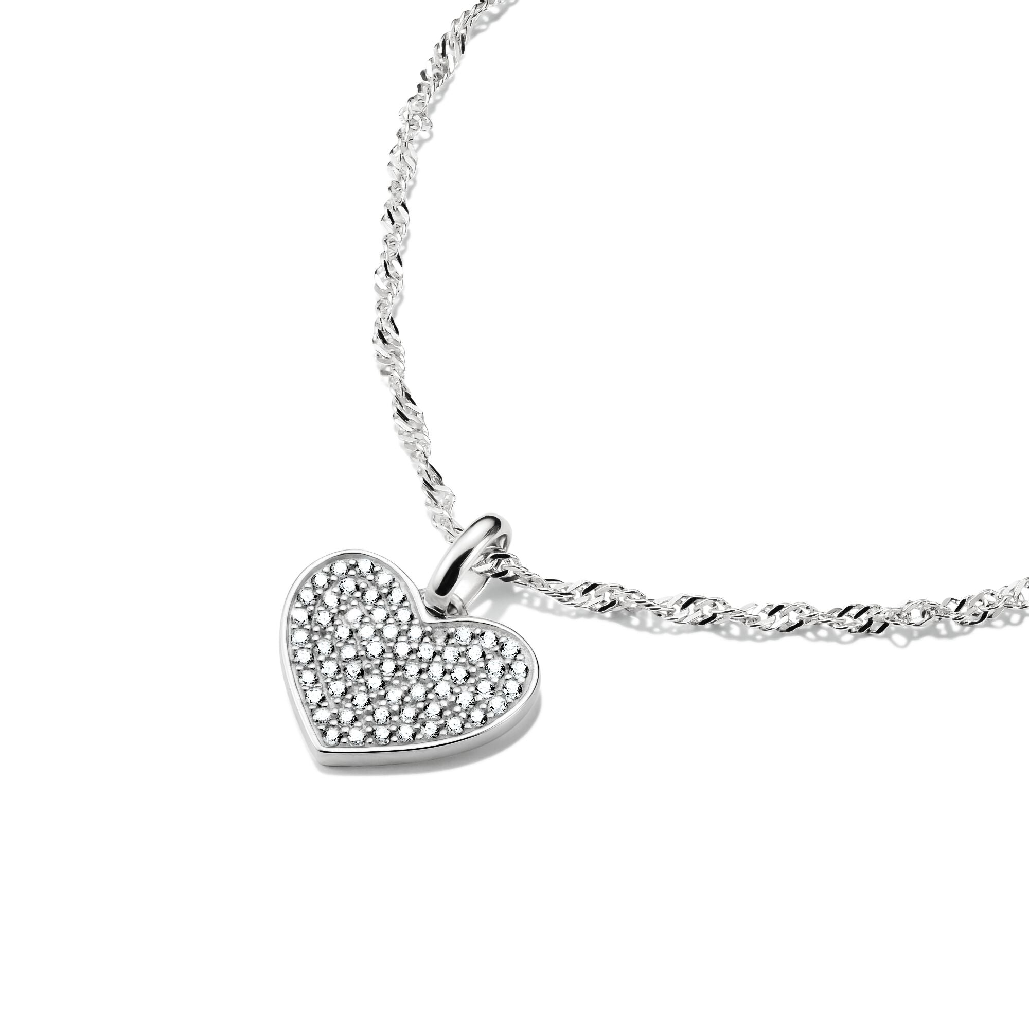 THOMAS SABO Connect Charm pavé-heart