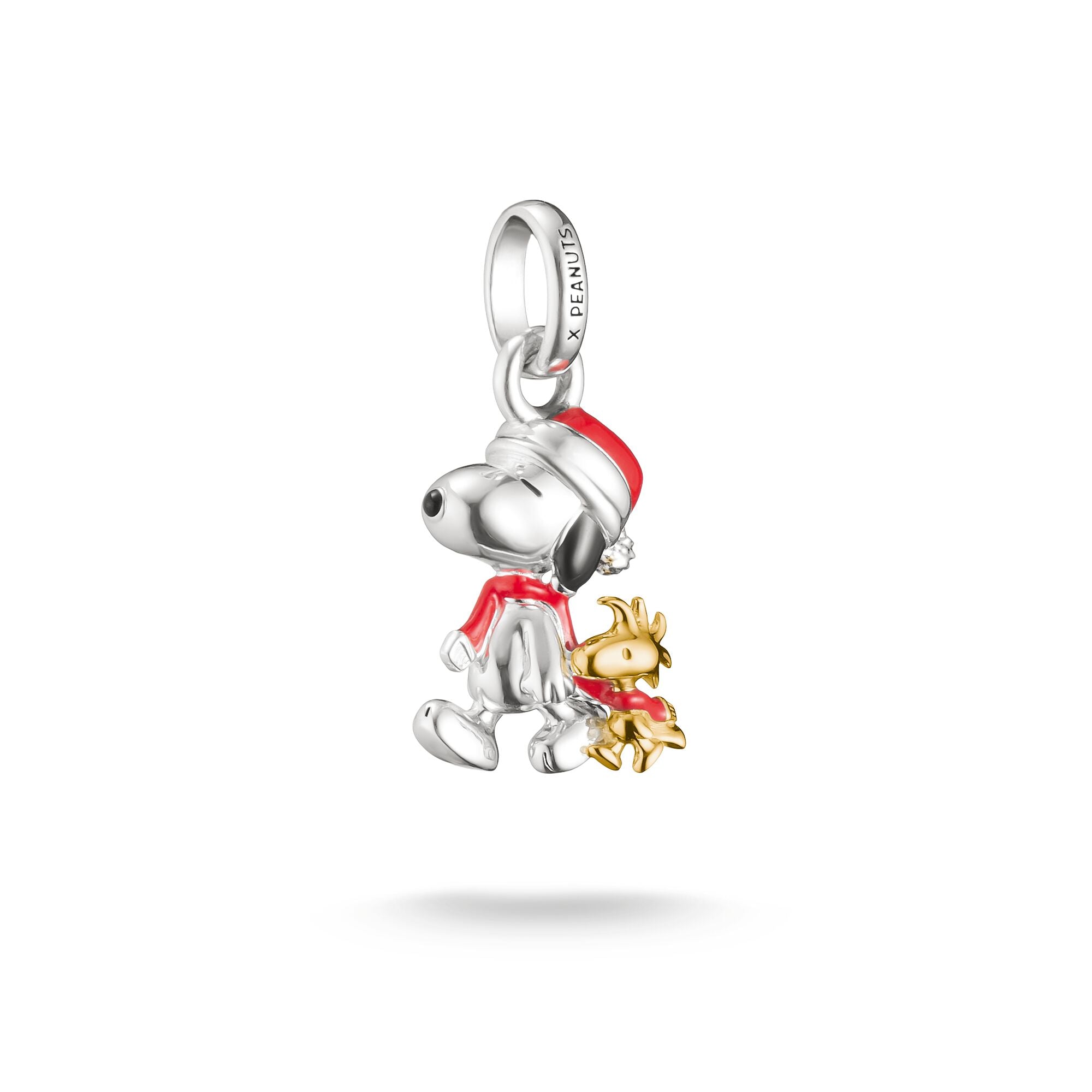 THOMAS SABO Connect Charm Snoopy & Woodstock Christmas PEANUTS