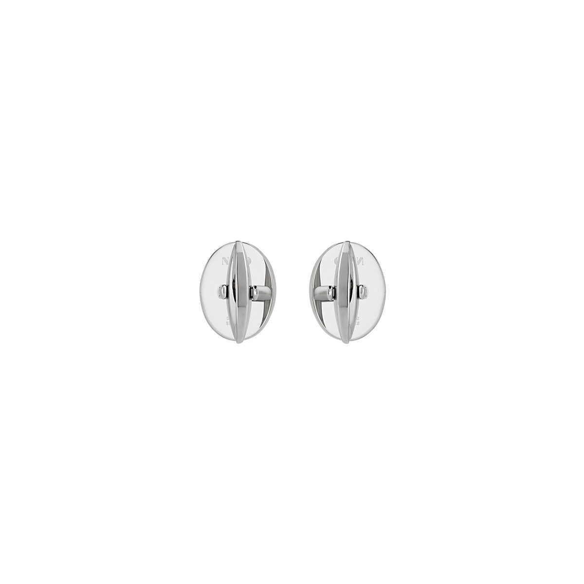 NAJO Orion Men's Brushed Stainless Steel Cufflinks