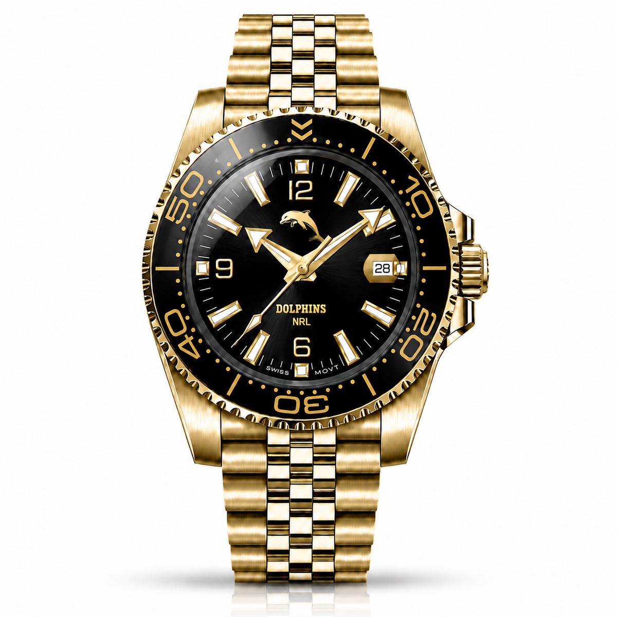 Dolphins Clubmaster Victory — Official NRL Licensed Watch