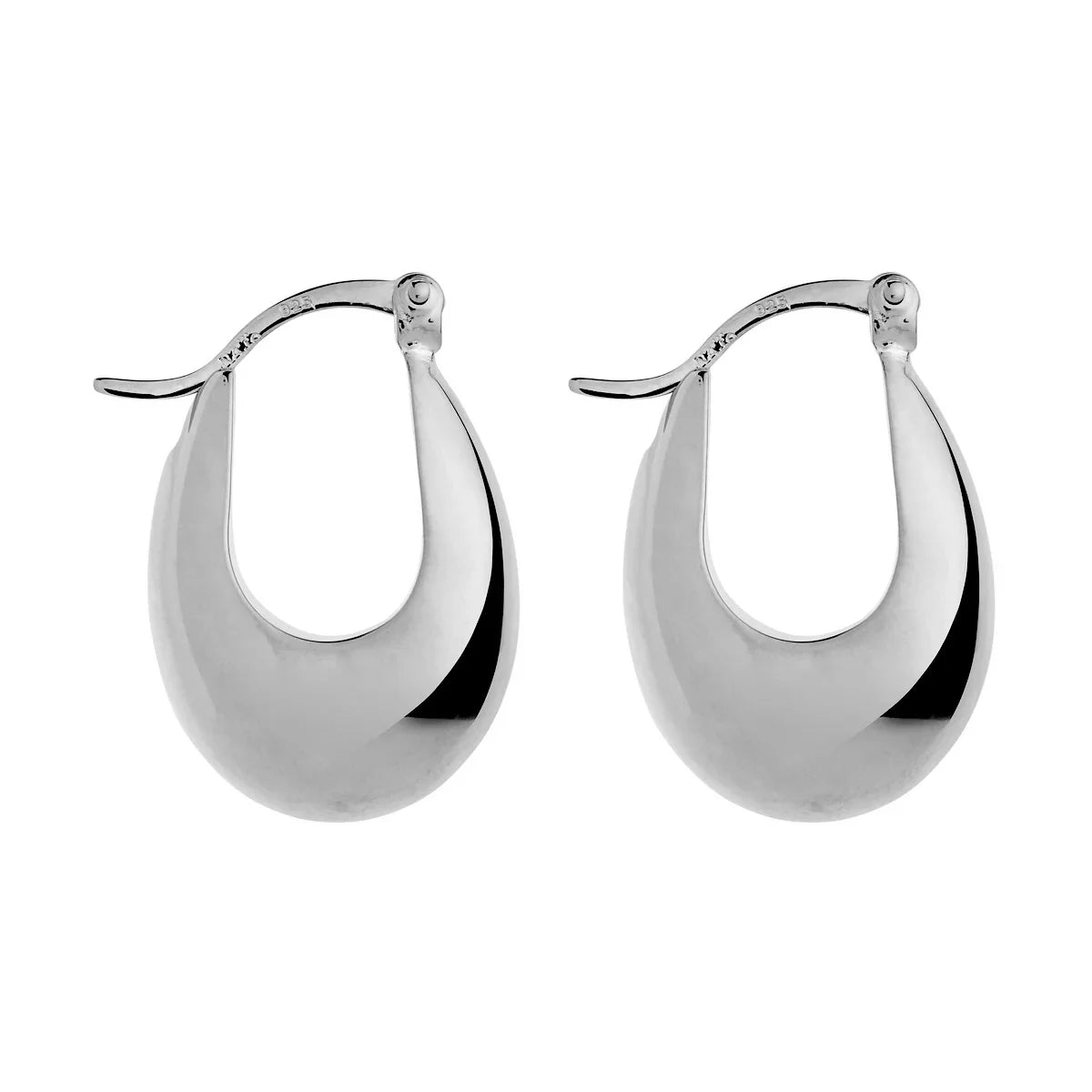 NAJO Cloudland Silver Hoop Earring