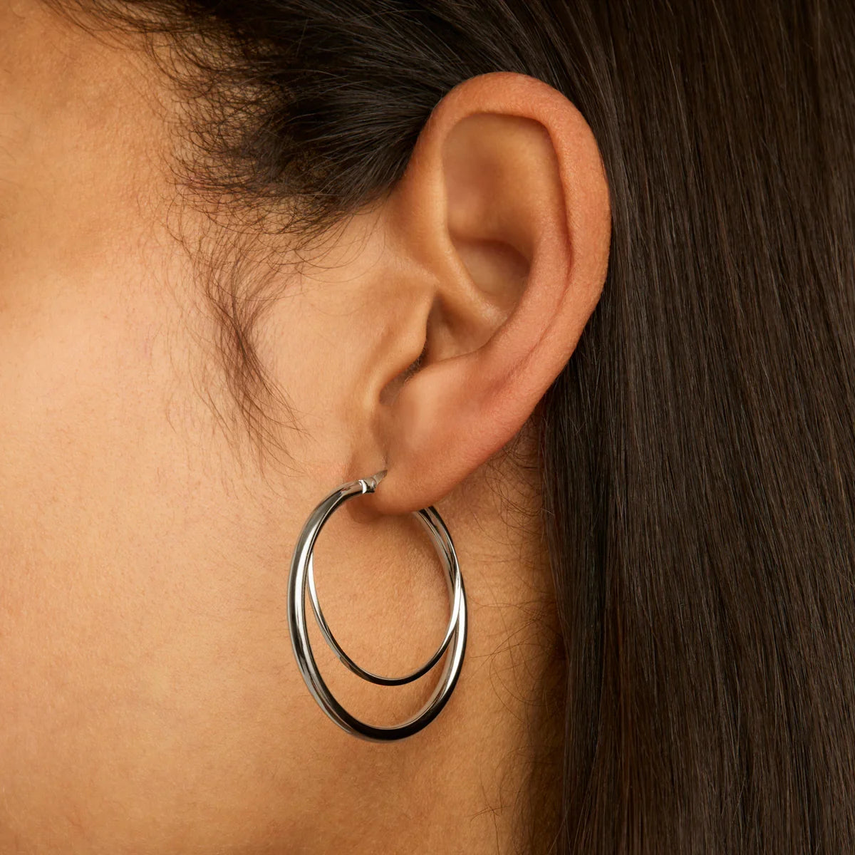 NAJO Whirlpool Hoop Earrings