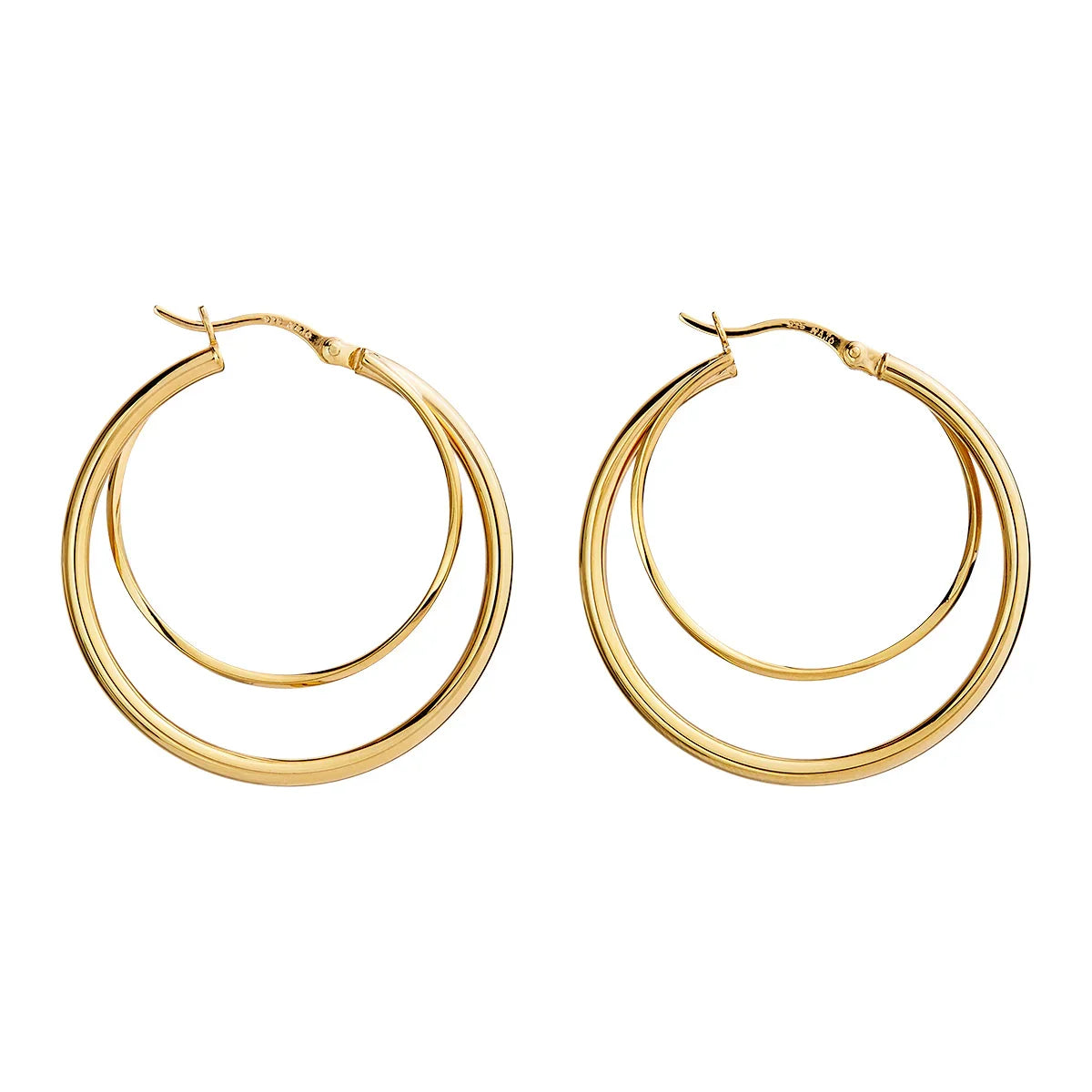 NAJO Whirlpool Hoop Earrings