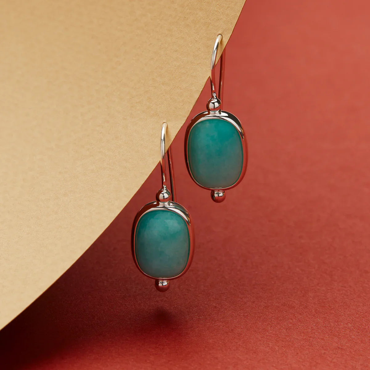 NAJO Fleur Amazonite Earrings