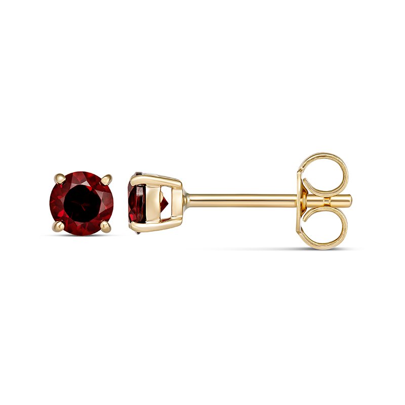 Alice Garnet January Birthstone Earrings