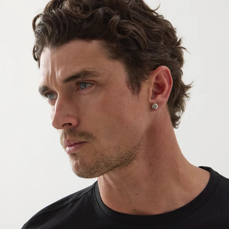 Shade 8mm Men's Reversible Earring (single)