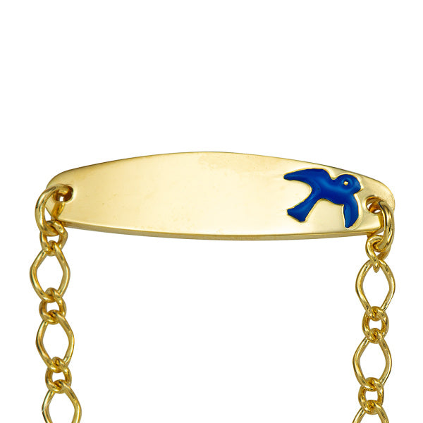 Blue Bird ID Childs Bracelet